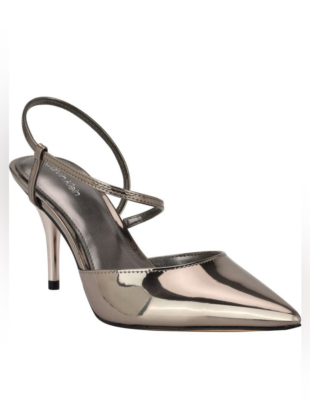 Calvin Klein Women's Cordera Strappy Slip-On Stiletto Pumps Size 7.5M